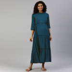 Maternity Tiered Maxi Dress