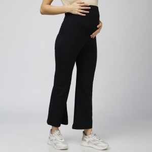 Women Ankle Length Cotton Maternity Leggings