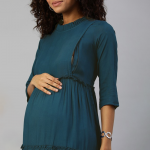 Maternity Tiered Maxi Dress